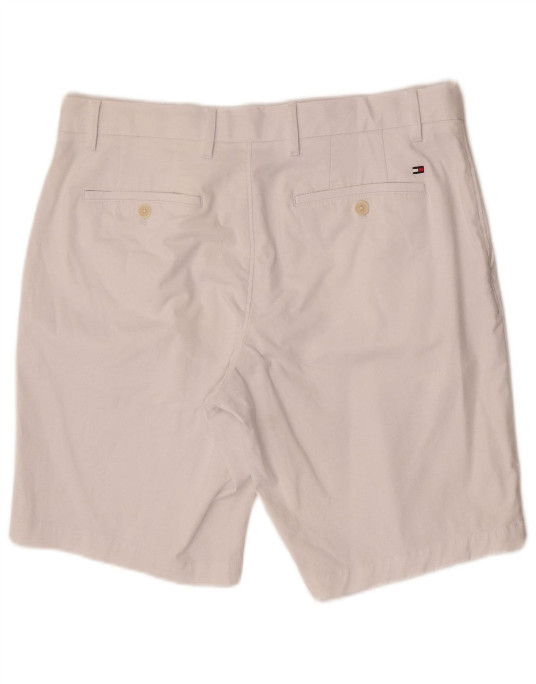 Tommy Hilfiger muške chino kratke hlače W33 Srednje bijeli pamuk