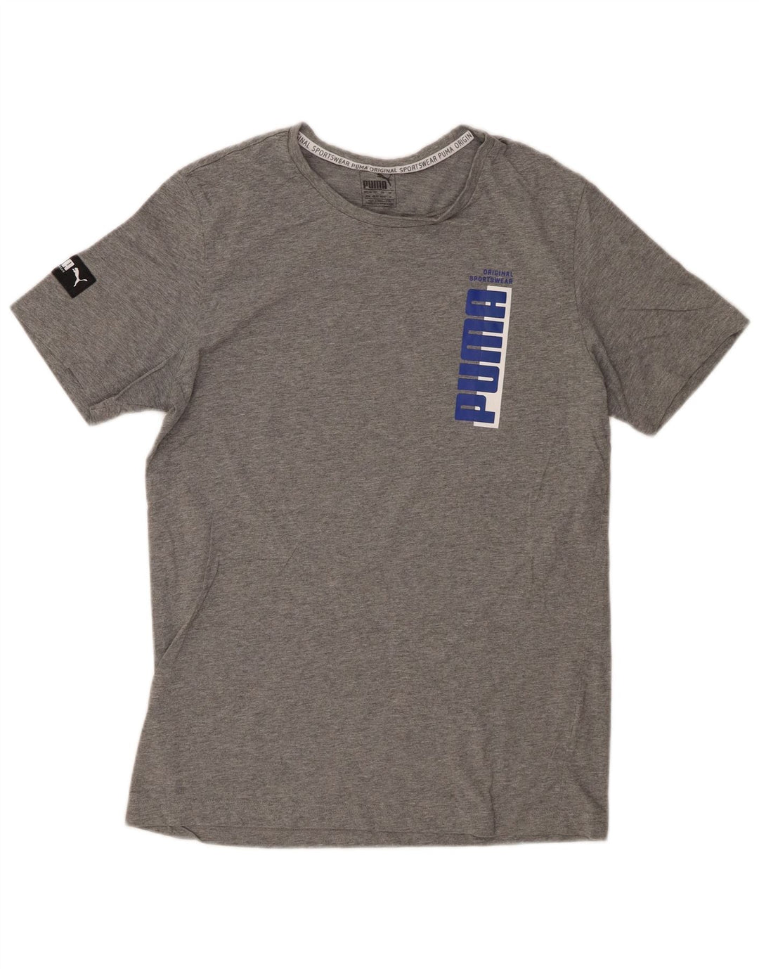 PUMA muška majica kratkih rukava s grafičkim motivima, srednje siva