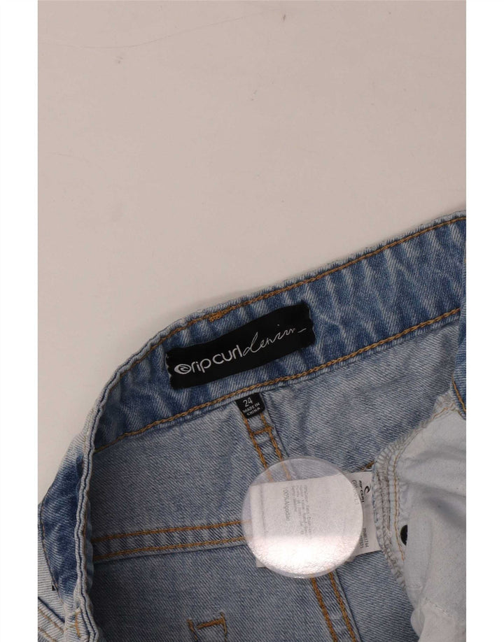 Ženske kratke traper hlače Rip Curl, W24 XS, plavi pamuk