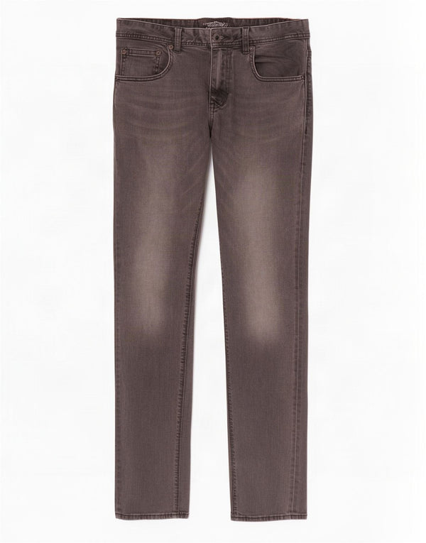 Superdry Mens Corporal Slim Jeans W32 L34 Sivi pamuk