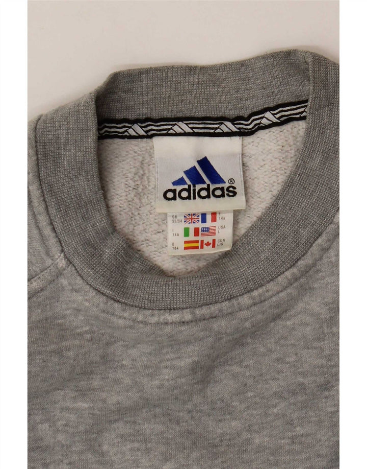 Adidas majica za dječake 13-14 godina, sivi pamuk