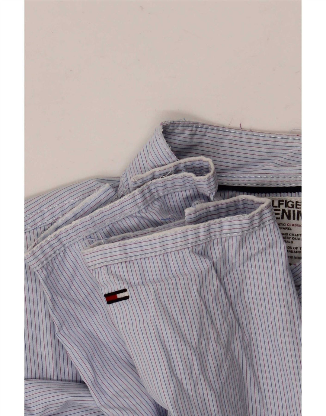 Tommy Hilfiger muška košulja s malim plavim prugama