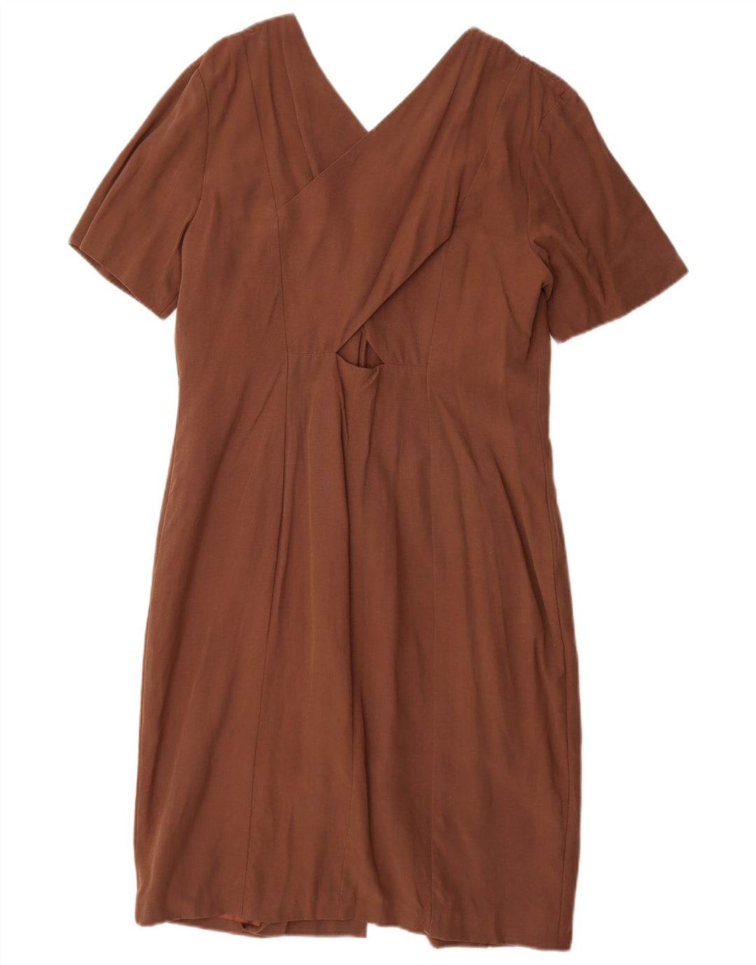 VICINI ženska plašt haljina IT 40 Small Brown Modal