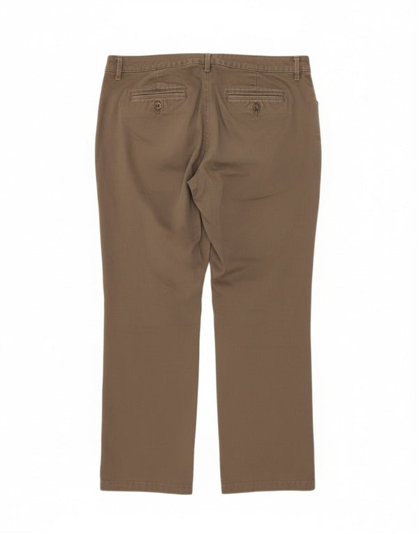 Lee ženske ravne ležerne hlače srednjeg rasta US 16 2XL W36 L27 sive