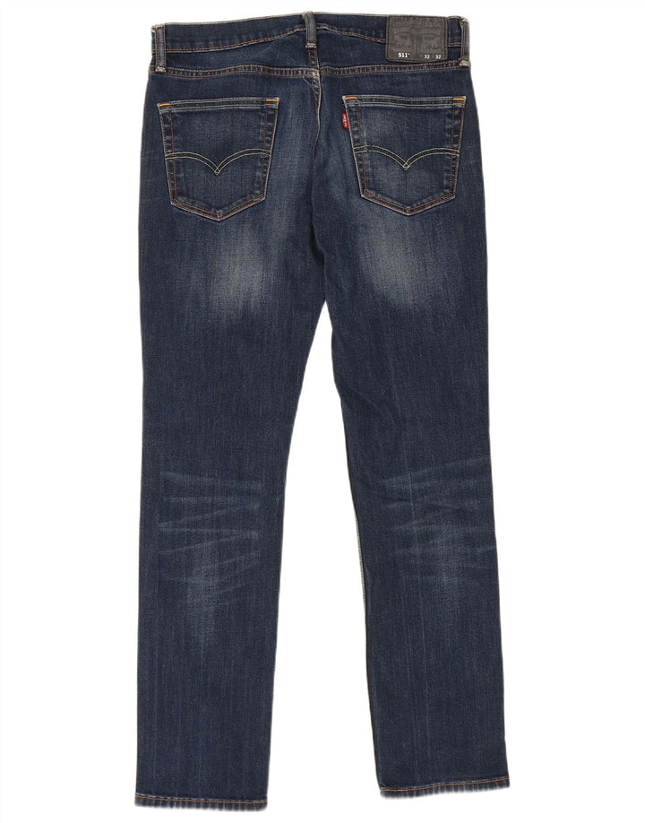 Levi's muške 511 uske traperice W32 L32 tamnoplavi pamuk