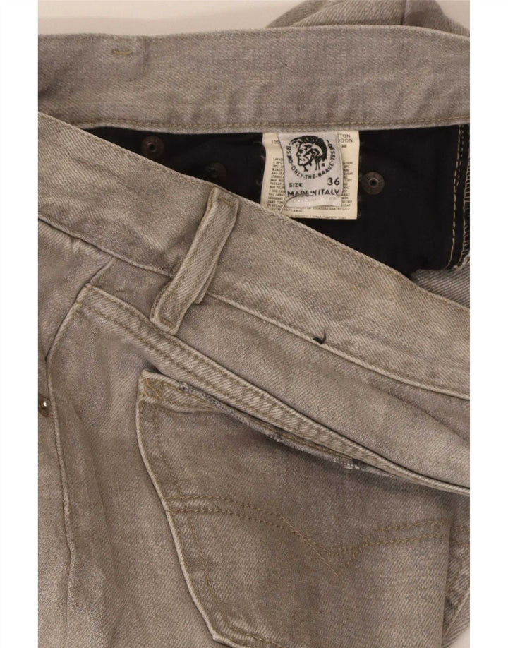 Diesel muške traperice Bootcut W36 L30 sivi pamuk
