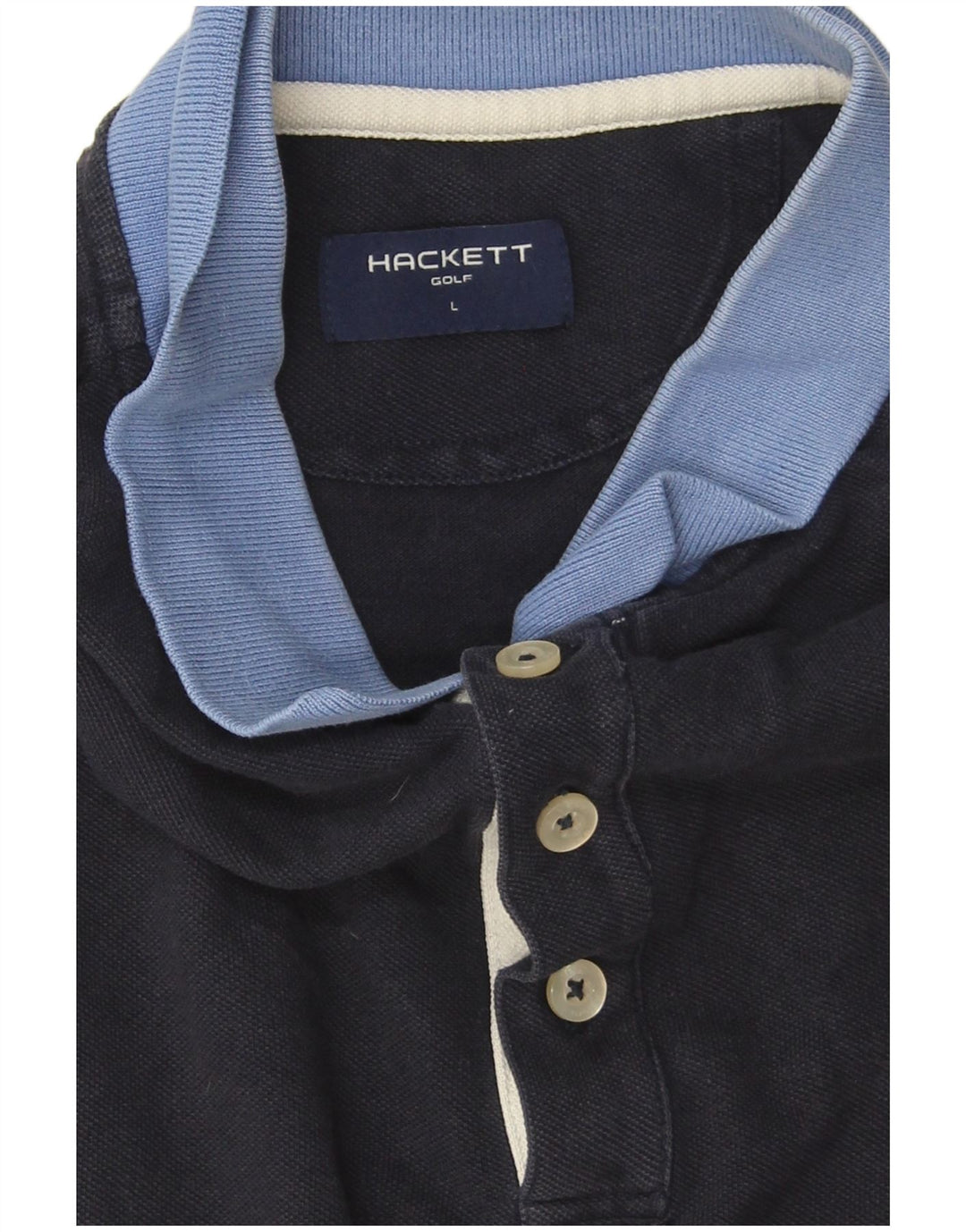 Hackett muška polo majica, veliki tamnoplavi pamuk