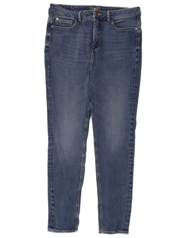 Marks & Spencer ženske uske traperice UK 14 Large W34 L28 plavi pamuk