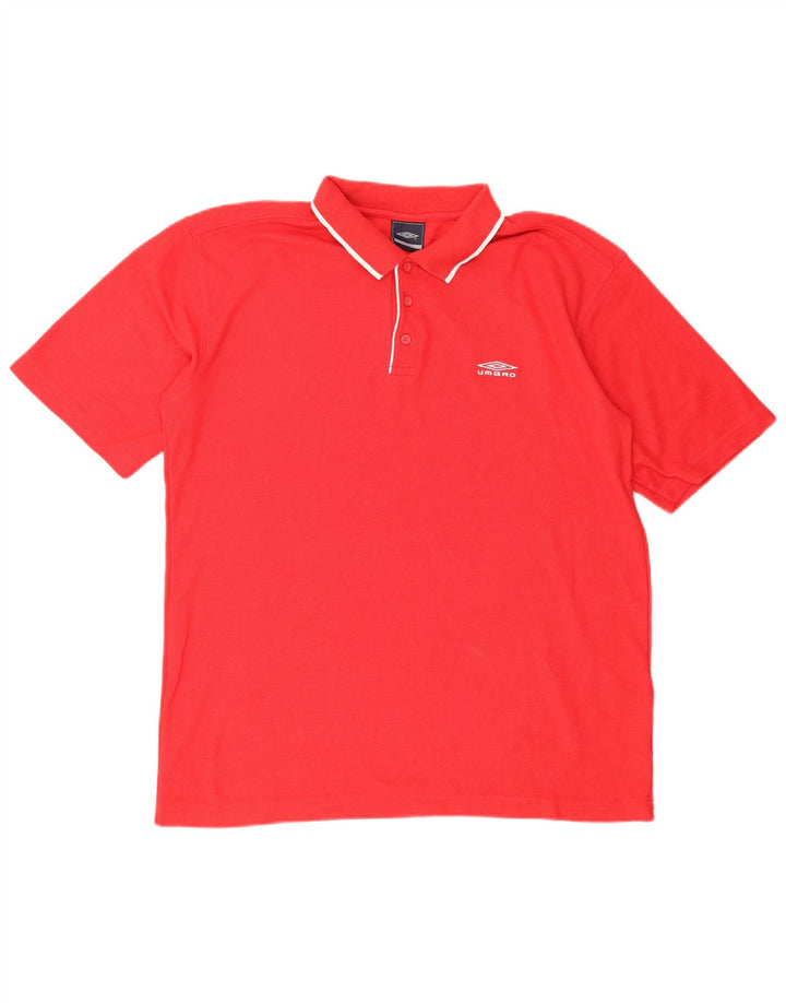 UMBRO muška polo majica XL crveni pamuk