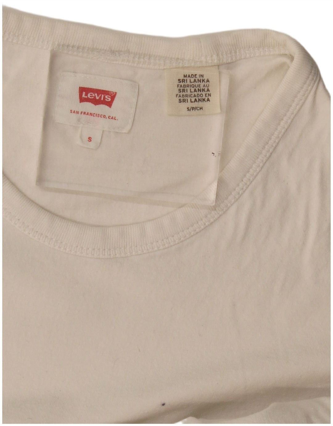 Levi's ženska majica kratkih rukava UK 8 Small White