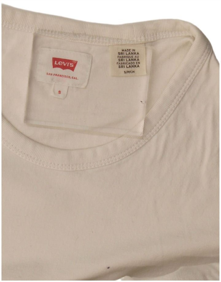 Levi's ženska majica kratkih rukava UK 8 Small White