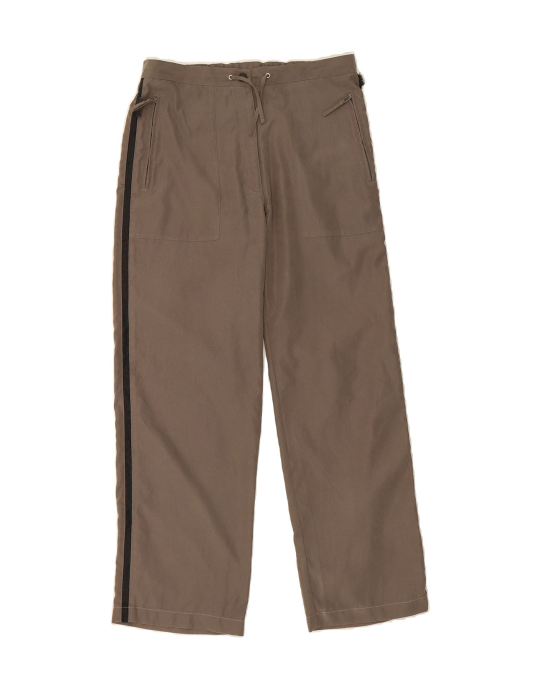 CHAMPION Womens Straight Casual Trousers Large W32 L29 Grey Polyester Vintage Champion and Second-Hand Champion from Messina Hembry 