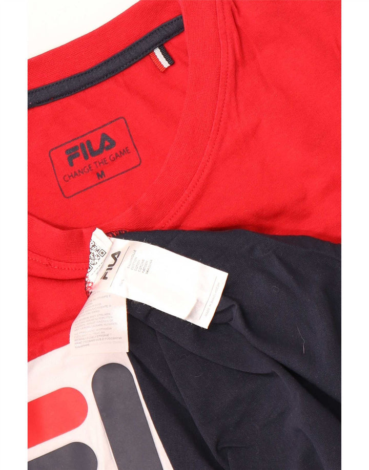 Fila muška majica kratkih rukava s grafičkim motivima, srednje raznobojni pamuk