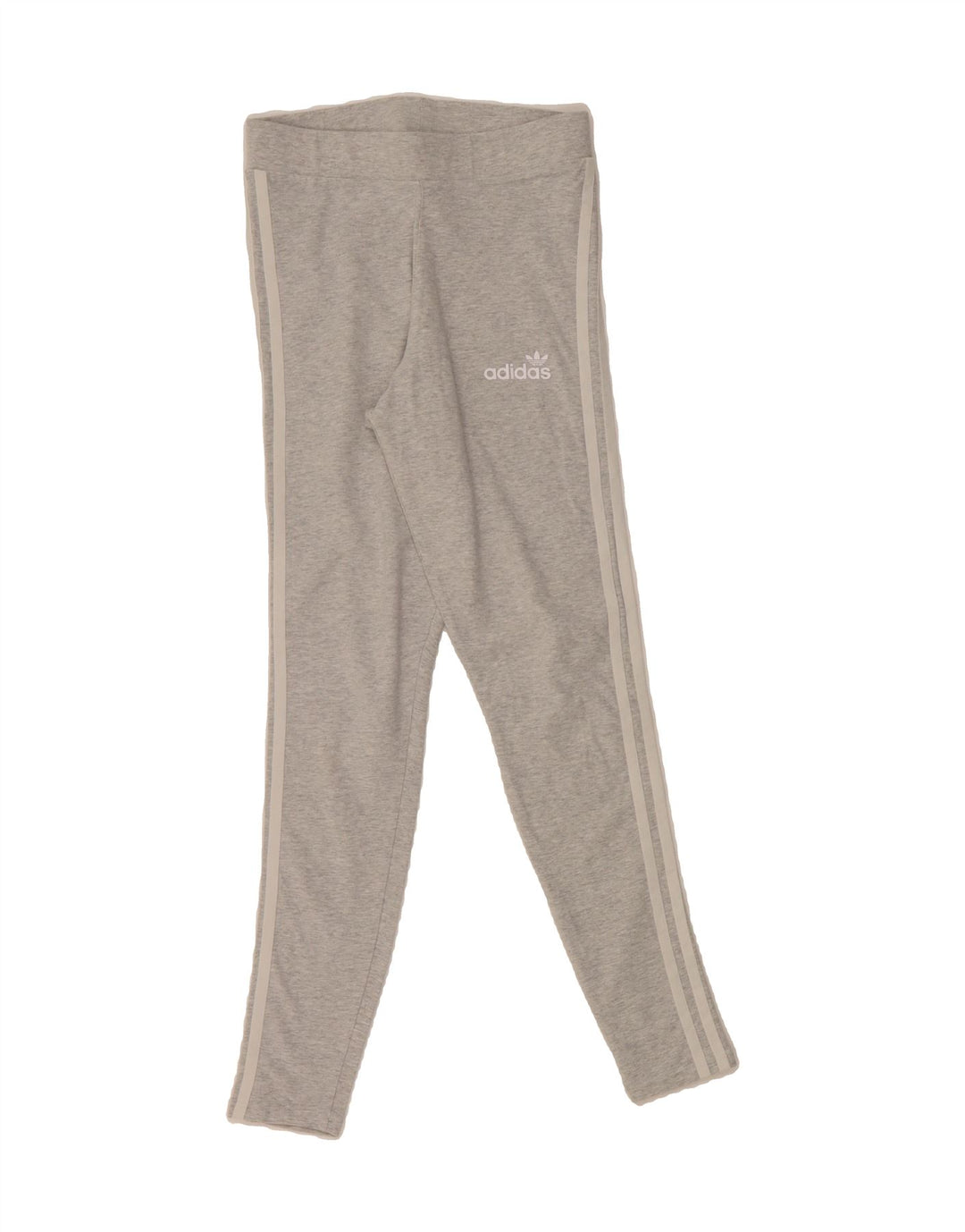 ADIDAS Womens Leggings UK 10 Small Grey Cotton Vintage Adidas and Second-Hand Adidas from Messina Hembry 