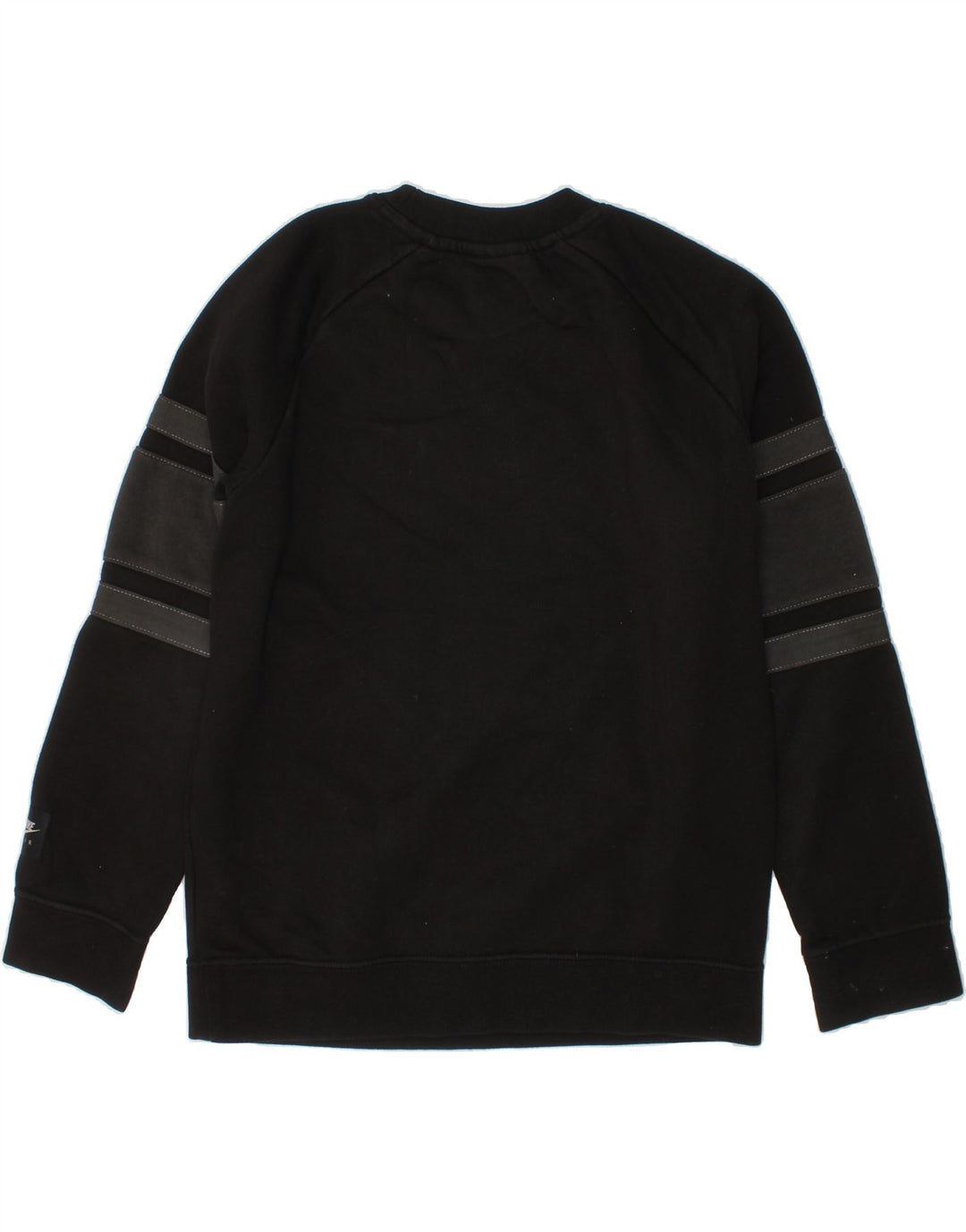 NIKE Boys Graphic Sweatshirt Jumper 10-11 Years Medium  Black Cotton Vintage Nike and Second-Hand Nike from Messina Hembry 