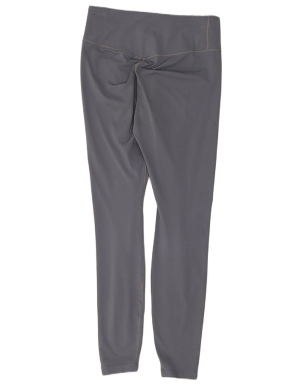 Nike ženske Dri Fit tajice UK 8 male sive poliesterske