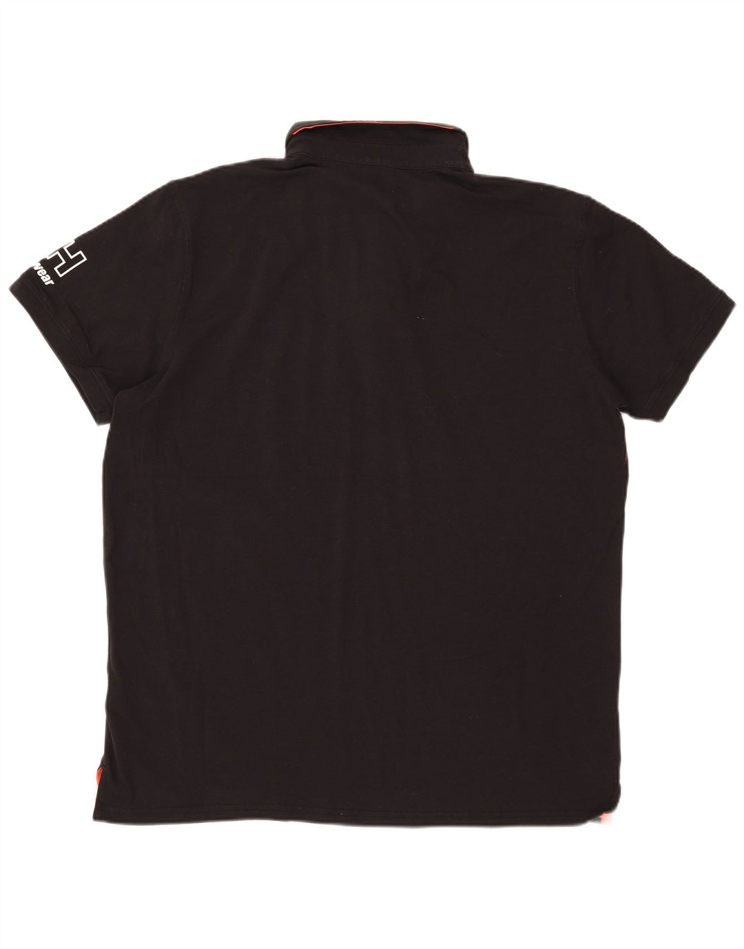 Helly Hansen muška grafička polo majica 2XL crni pamuk