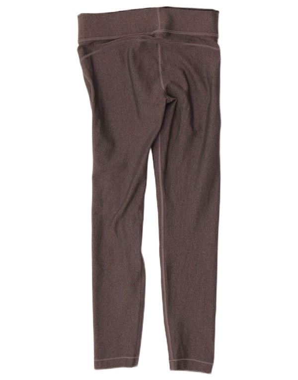 Under Armour Ženske Heat Gear Leggings UK 10 Mali sivi poliester