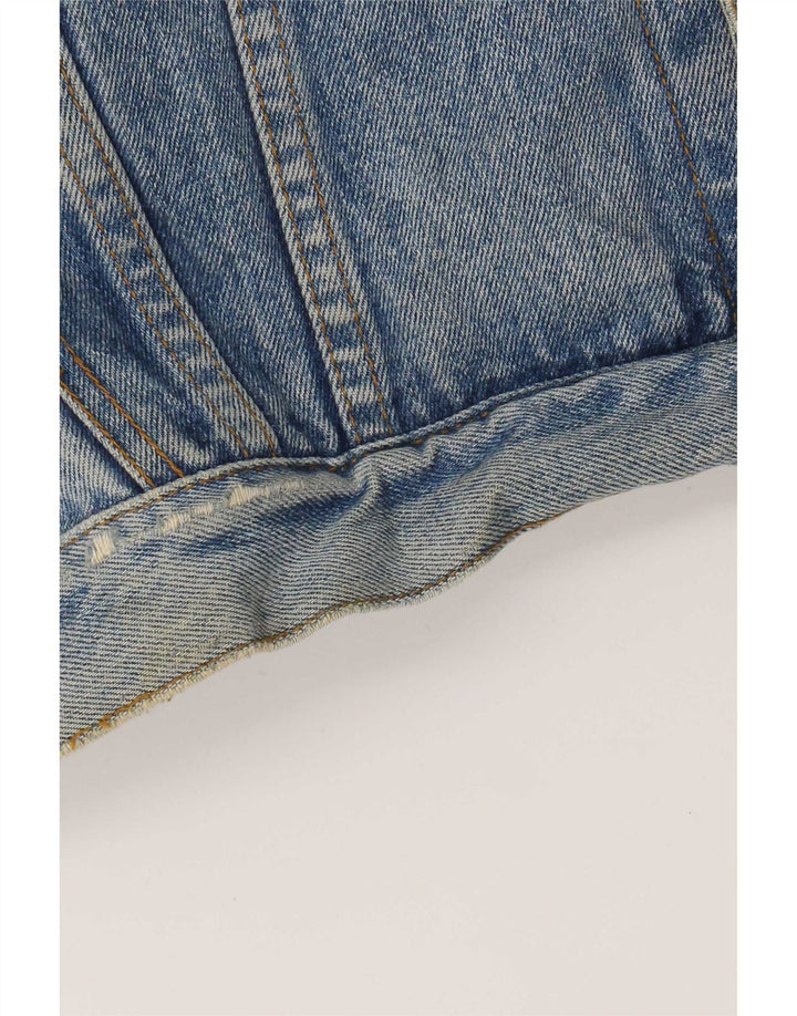 Vintage muška traper jakna UK 38 Medium Blue Cotton