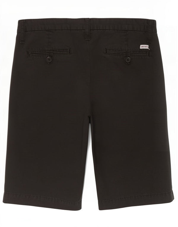 Carhartt muške chino kratke hlače male W26 crni pamuk