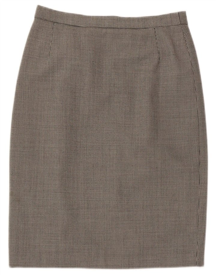 L.Pucci ženska pencil suknja IT 46 Large W30 crni poliester s olovkom