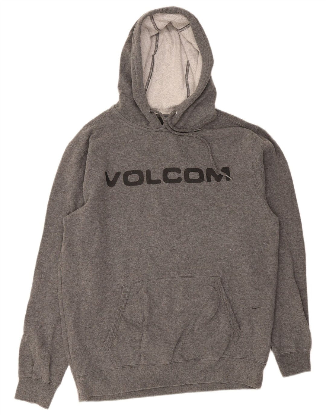 Volcom muška majica s kapuljačom, veliki sivi pamuk