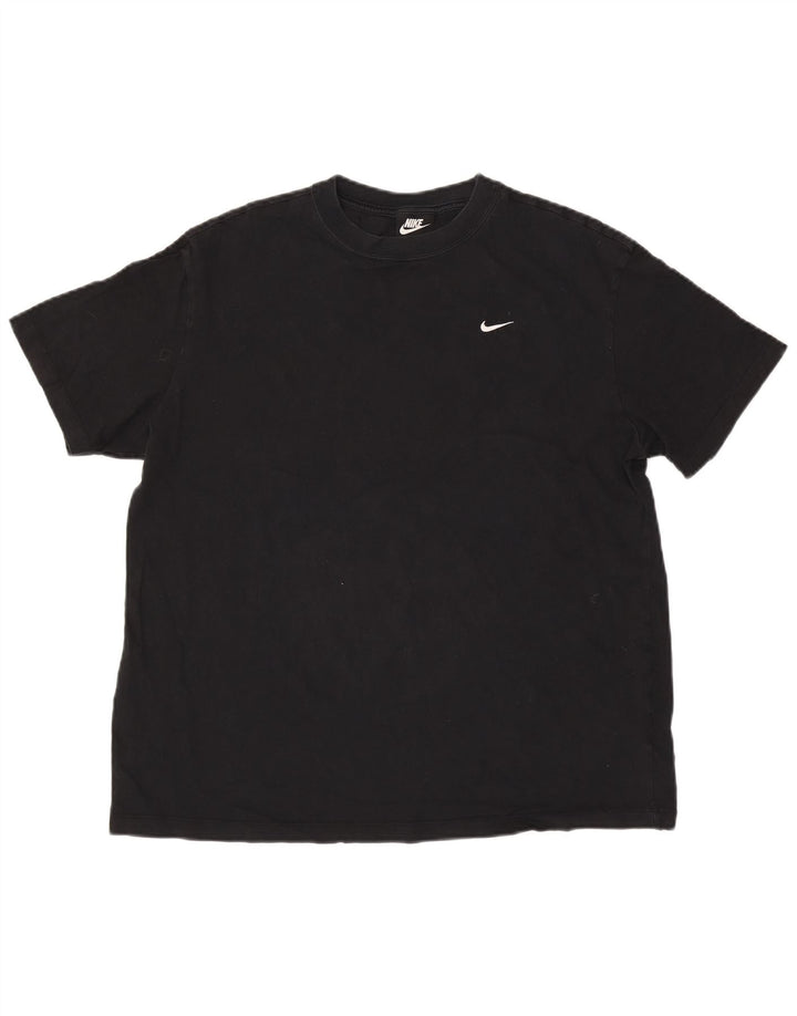Nike Muška majica kratkih rukava Velika crna pamučna majica