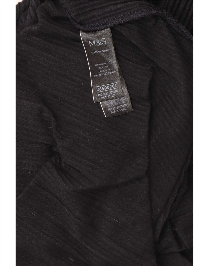 Marks & Spencer ženska maksi haljina bez rukava UK 12 srednje tamnoplava