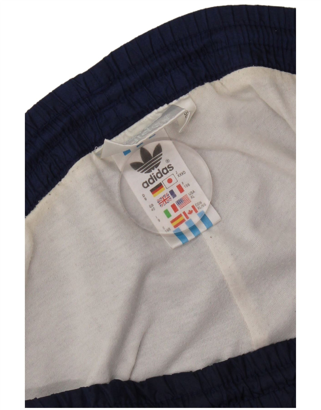 Adidas muške hlače za trenirku UK 40 srednje tamnoplave poliamidne