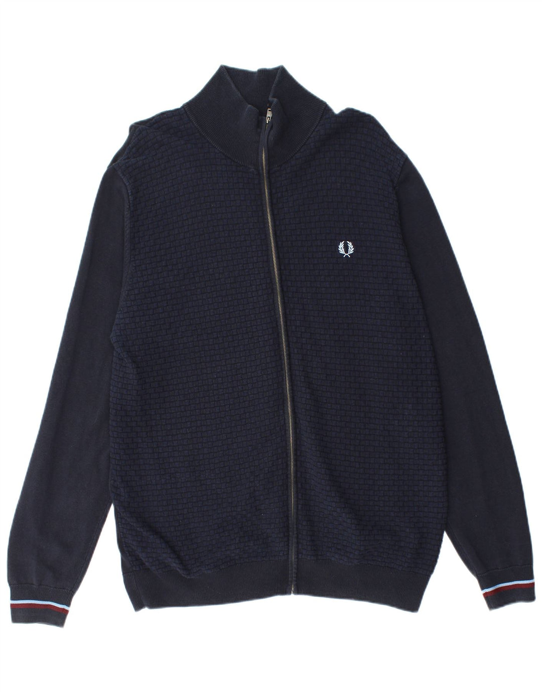 Fred Perry muški kardigan pulover XL tamnoplavi