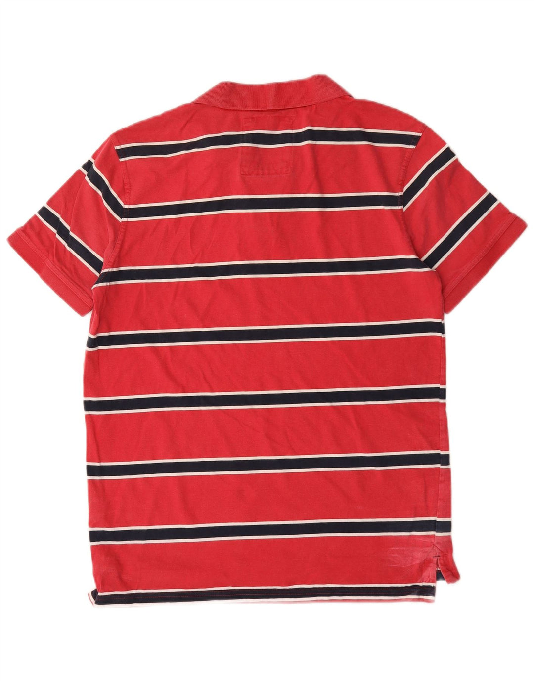 Crew Clothing Muška polo majica Srednje crvene pruge Pamuk