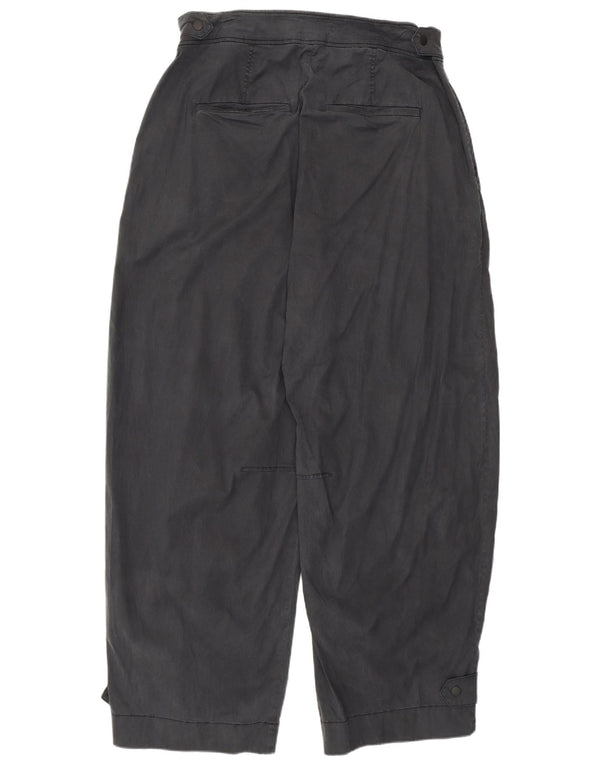 Marks & Spencer ženske chino hlače visokog struka UK 18 XL W36 L30 crne