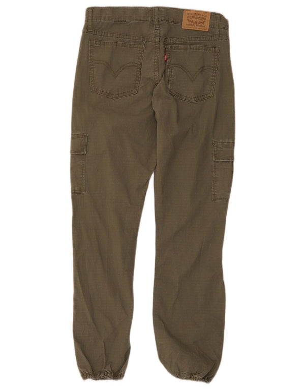 Levi's Boys Girlfriend Joggers Cargo hlače 11-12 godina W28 L25 Kaki
