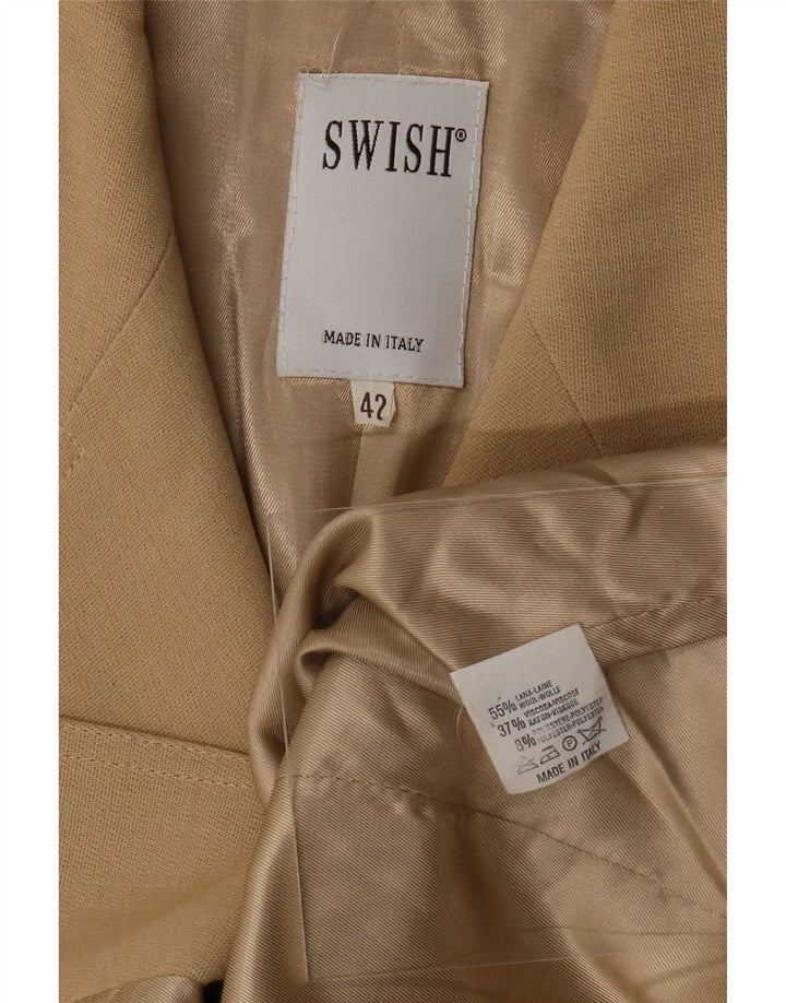 Ženska jakna s 4 gumba Swish IT 42 Medium Beige Wool