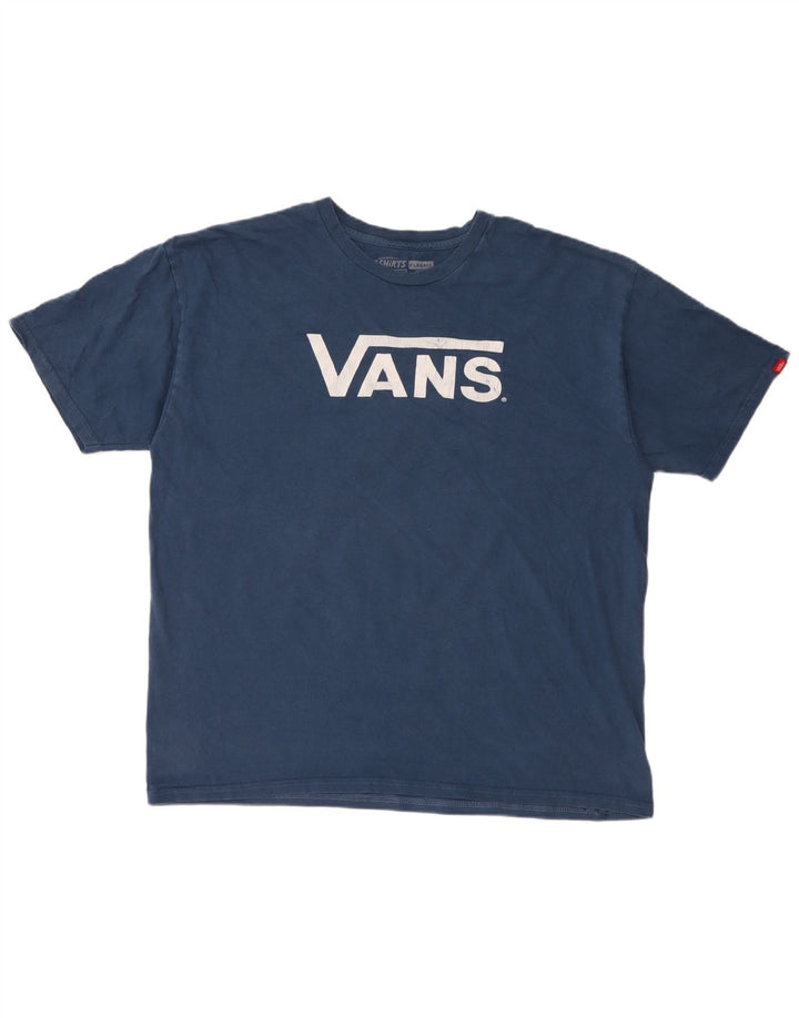 Vans muška majica kratkih rukava XL plavi pamuk
