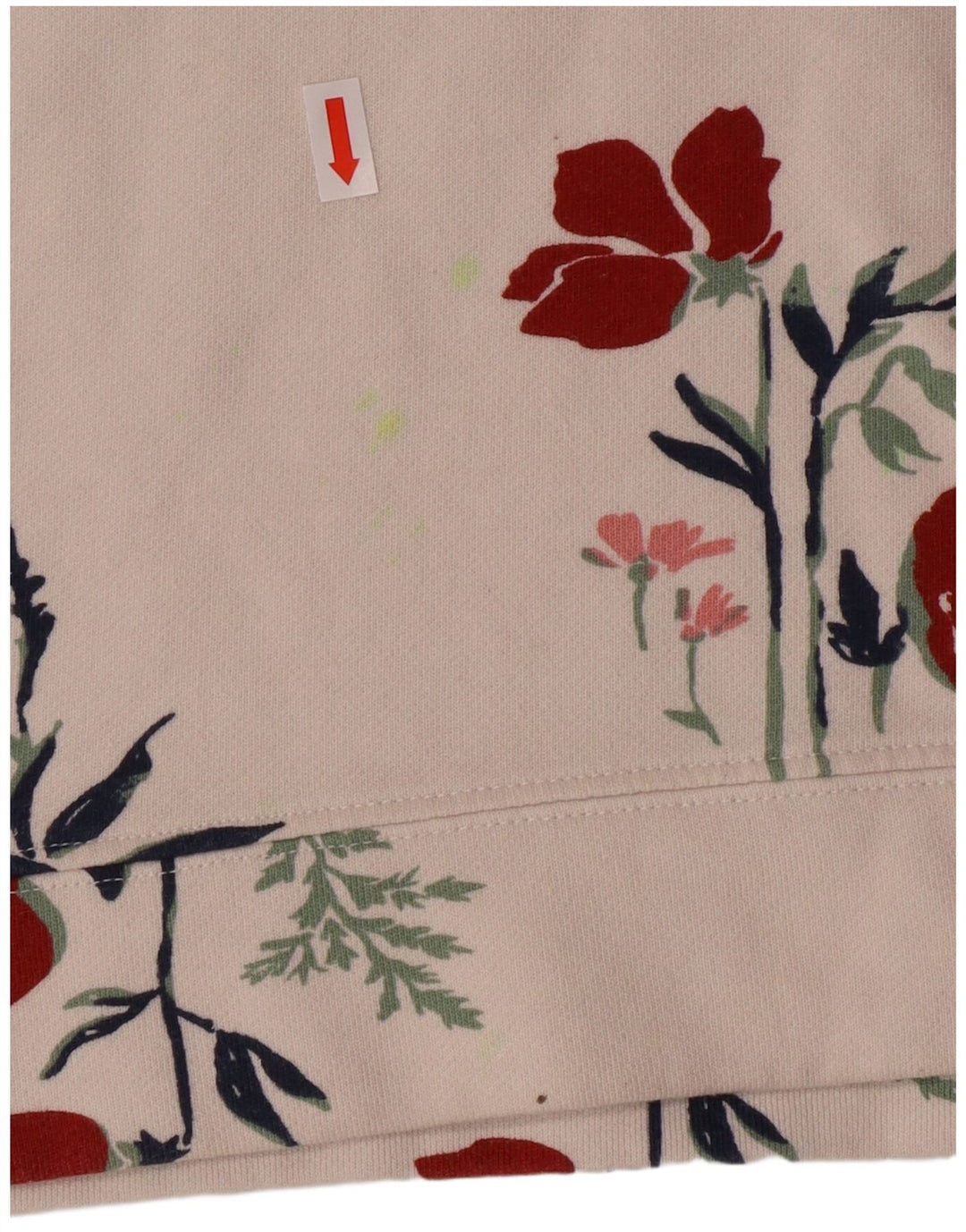 GANT Sweatshirt majica s grafičkim motivima za djevojčice 13-14 godina Srednje bijela cvjetna