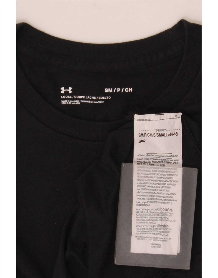 Under Armour muška majica kratkih rukava s grafičkim motivima, mali crni pamuk