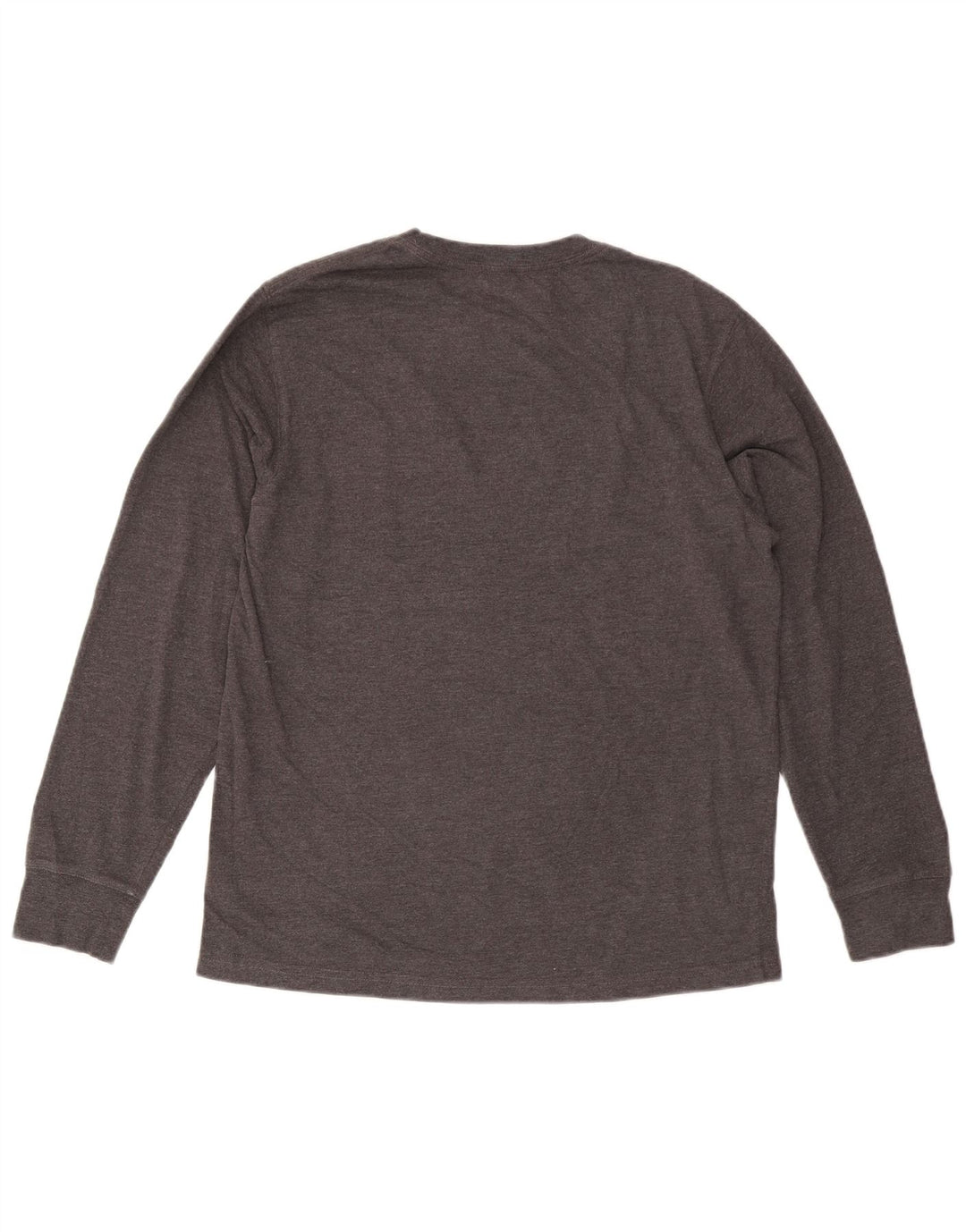 EDDIE BAUER Muška majica dugih rukava, srednje sivi pamuk