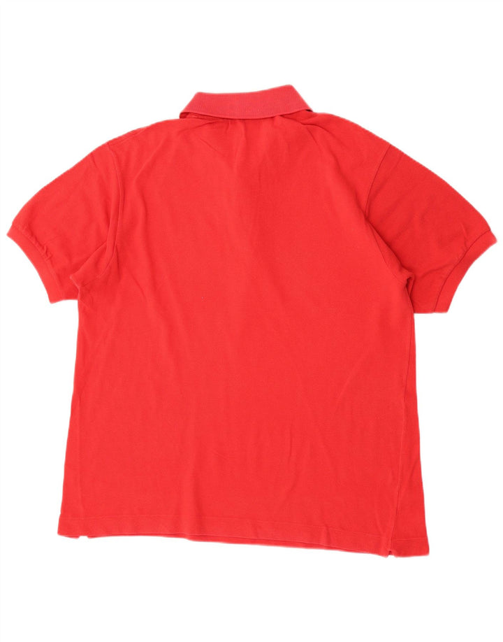 Lacoste muška polo majica veličine 5, veliki crveni pamuk
