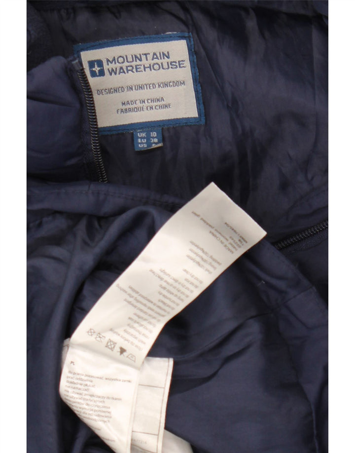 Mountain Warehouse Ženska podstavljena jakna UK 10 Mala tamnoplava poliester