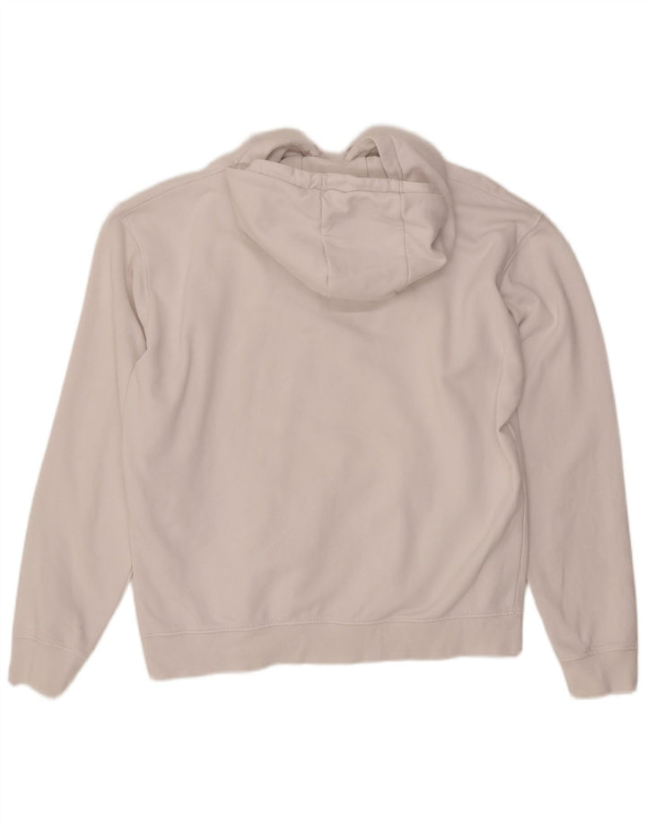 KARL KANI Muška majica s kapuljačom slobodnog kroja, mali bijeli pamuk