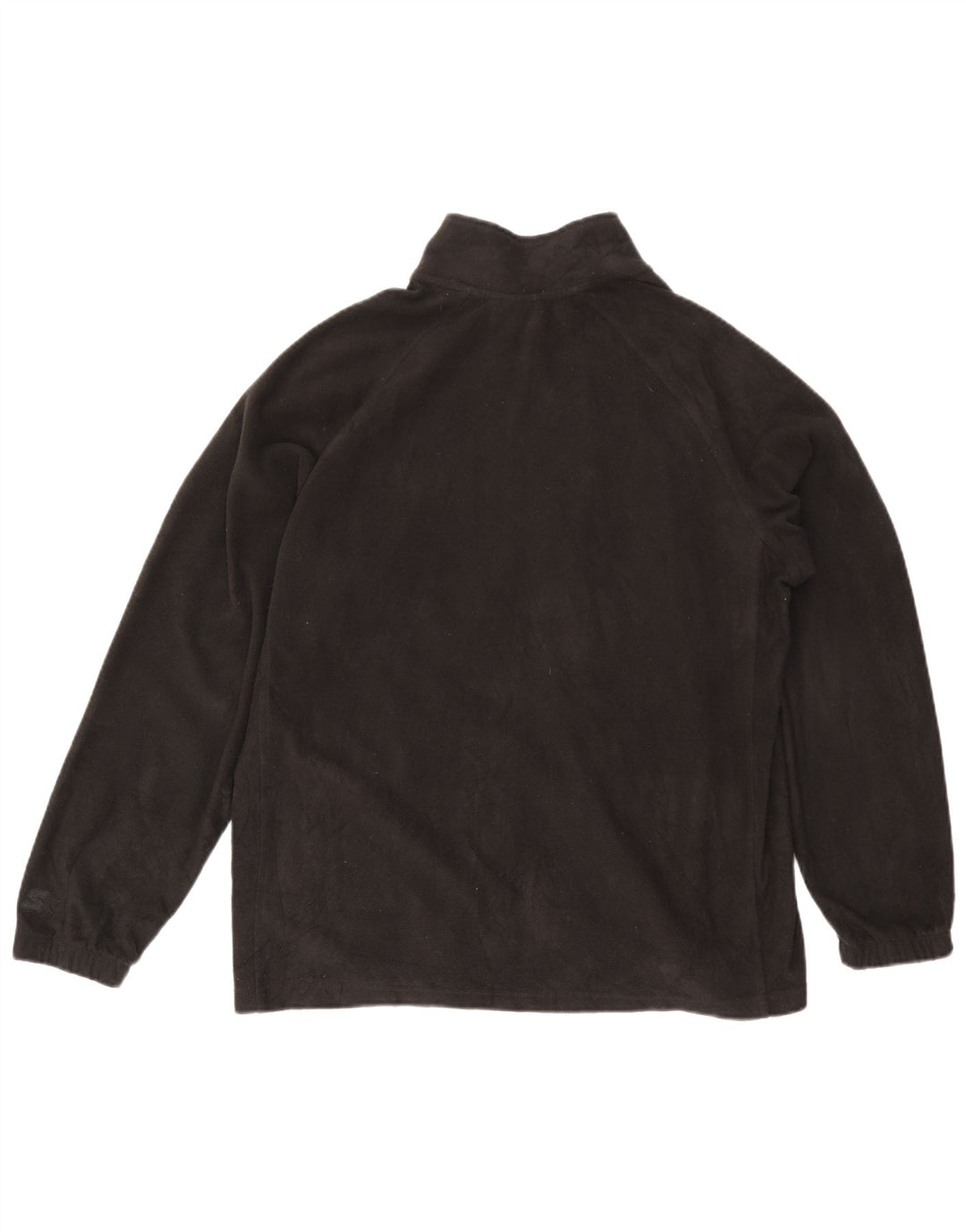 Početna muška flis jakna UK 40 veliki crni poliester