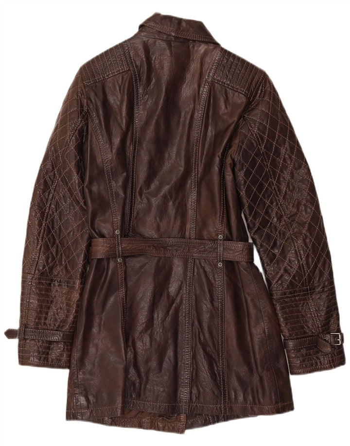 Gipsy ženski kožni kaput UK 10 Small Brown