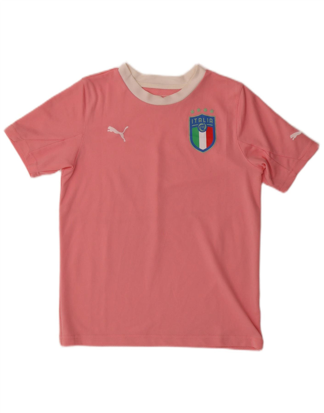 PUMA Girls Italia majica kratkih rukava za 11-12 godina, ružičasta