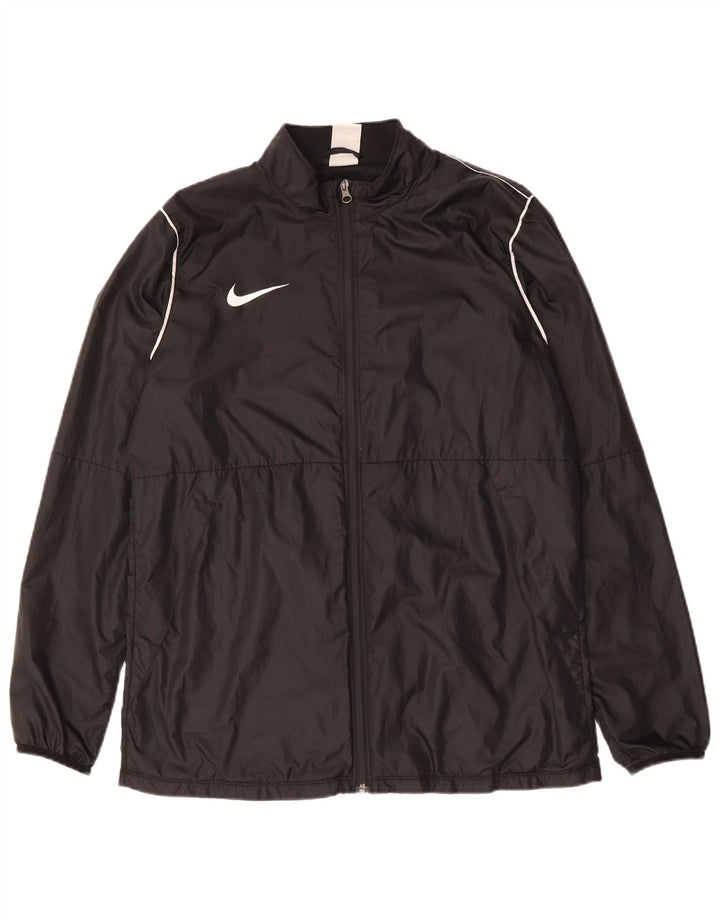 NIKE Muška kišna jakna UK 40 veliki crni poliester