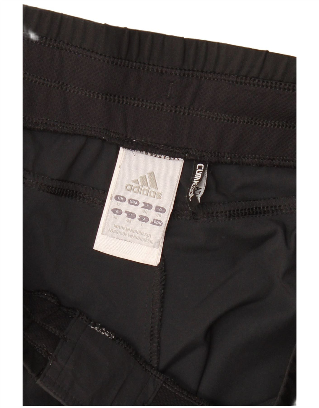 ADIDAS Ženske Climacool Capri Trenirke Hlače UK 12 srednje crne