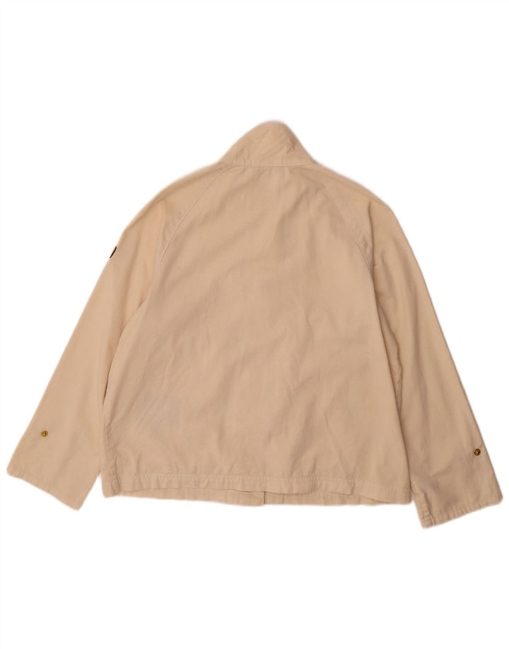 Barbour ženska prevelika bomber jakna UK 10 Small Beige Cotton