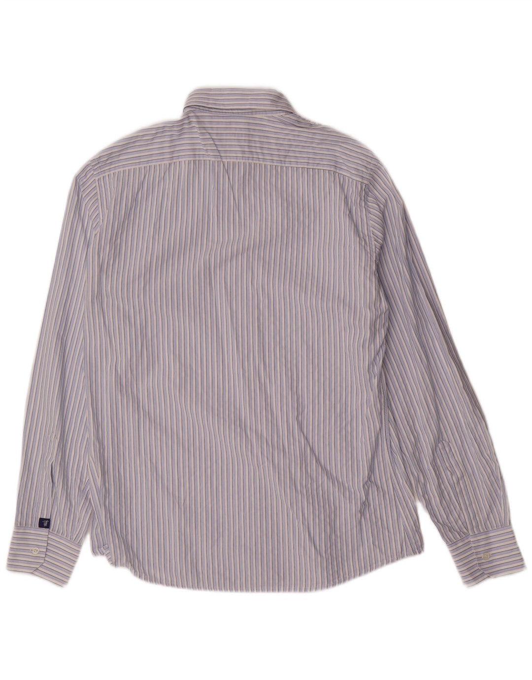 TRUSSARDI JEANS Muška košulja od pamuka srednje plavih pruga