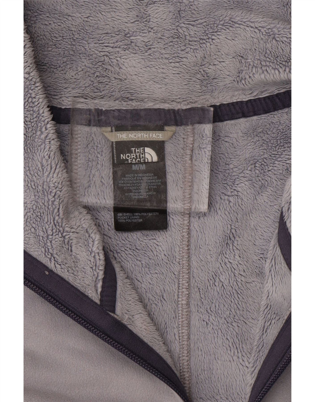 THE NORTH FACE Ženska flis jakna UK 14 Srednje sivi poliester