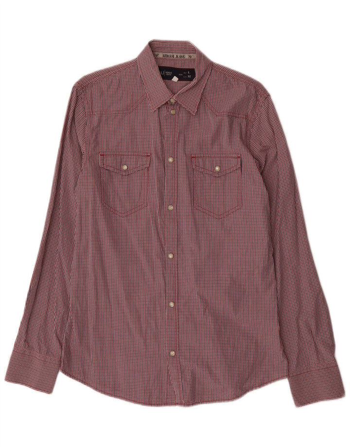 ARMANI JEANS Muška košulja srednje šarene pamučne kare